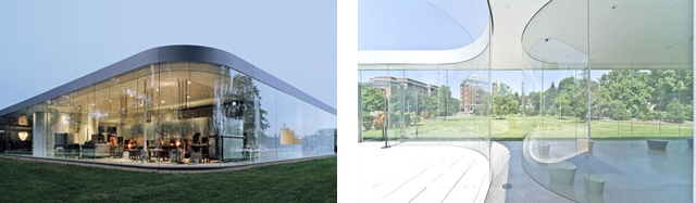 The Glass Pavilion of the Toledo Museum of Art