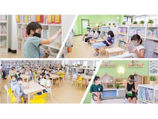 イケア・ジャパン サゴスカット限定コレクションの売上金で足立区立亀田小学校の図書館改装が完了