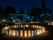 被災者の想いを約10,000個のキャンドルで灯す「和紙キャンドルガーデン-TOHOKU 2021-」
