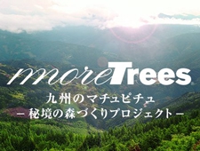 more trees 九州のマチュピチュ～秘境の森づくりプロジェクト ～