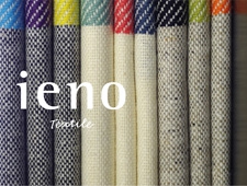 インテリアテキスタイルに焦点をあてた「ieno textile」