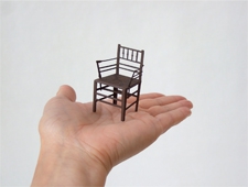 Onetosixteen / 16分の1で作る椅子とインテリアの紙模型