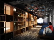 コンセプトは泊まれる本屋。「BOOK AND BED TOKYO」