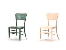 天童木工 「ブルーノ・タウトの緑の椅子」復刻　技術協力