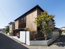 新潟の建築家集団cube design　住居内長屋二世帯住宅　設計