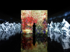 金沢21世紀美術館「チームラボ 永遠の海に浮かぶ無常の花」開催