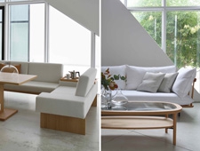安積伸氏と藤森泰司氏がそれぞれデザインした家具 FORMAXから来春より発売