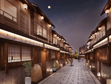 路地一体を1つの宿に改修した「Nazuna 京都 椿通」2020年4月、京都中心部にオープン