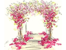 日比谷花壇日比谷公園店生花でデザインした7つの大型フラワーオブジェが登場！