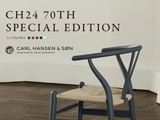 【アクタスオンライン】Yチェアの発売70周年を記念して、5色の「CH24 SOFT」が登場！