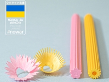 トリナス ウクライナ支援で削りかすが花びらになる《花色鉛筆》を期間限定販売
