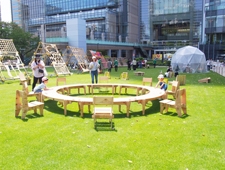 【フォトレポート】東京ミッドタウン芝生広場で手ぶらピクニックが楽しめる！